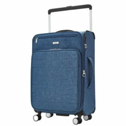 Rock Rocklite DLX 4 Wheel Expandable Medium Suitcase - 68cm -Zime Luggage Sales Rock Rocklite DLX TR 0243 M Blue 2 56273.1686844541