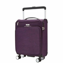 Rock Rocklite DLX 4 Wheel Cabin Suitcase - 54cm -Zime Luggage Sales Rock Rocklite DLX TR 0243 S Purple 2 44163.1686843937