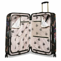 Sara Miller 4 Wheel Large Suitcase - 77cm 23 Sara Miller 4 Wheel Large Suitcase - 77cm -Zime Luggage Sales SMH0101 007 Sara Miller Large 4W Trolley Black Bamboo 3 23581.1695398998