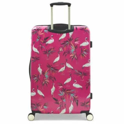 Sara Miller 4 Wheel Large Suitcase - 77cm 30 Sara Miller 4 Wheel Large Suitcase - 77cm -Zime Luggage Sales SMH0101 008 Sara Miller Large 4W Trolley Pink Heron 4 98835.1695398998