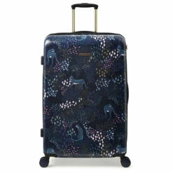 Sara Miller 4 Wheel Large Suitcase - 77cm 38 Sara Miller 4 Wheel Large Suitcase - 77cm -Zime Luggage Sales SMH0101 010 Sara Miller Large 4W Trolley Midnight Leopard 1 57223.1695399039