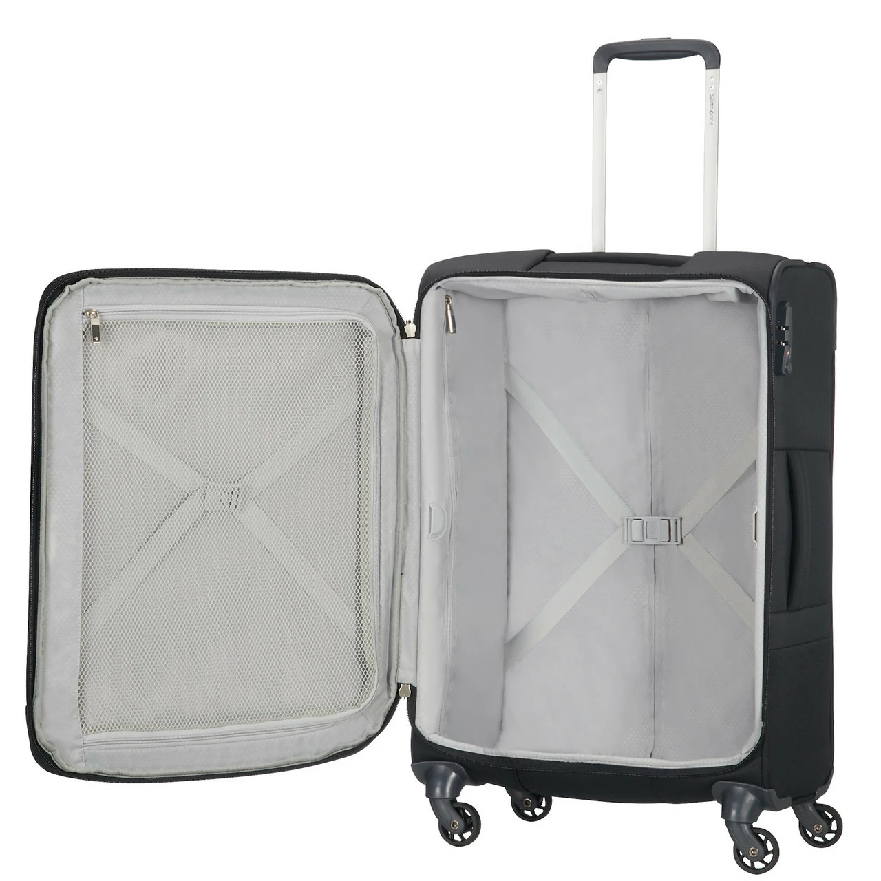 Samsonite Base Boost 4 Wheel Expandable Suitcase - 66cm 8 Samsonite Base Boost 4 Wheel Expandable Suitcase - 66cm - Image 8