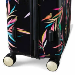 Sara Miller 4 Wheel Medium Suitcase - 67cm -Zime Luggage Sales Sara Miller Black Bamboo Wheels 11464.1695399327