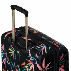 Sara Miller 4 Wheel Large Suitcase - 77cm 24 Sara Miller 4 Wheel Large Suitcase - 77cm -Zime Luggage Sales Sara Miller Black Bamboo trolley system 47160.1695398998