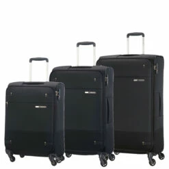 Samsonite Base Boost 3 Piece Luggage Set - 55cm, 66cm & 78cm -Zime Luggage Sales Set Black 87787.1686328023