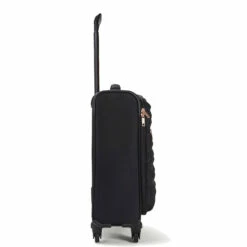 Rock Jewel 4 Wheel Cabin Suitcase - 55cm -Zime Luggage Sales Small Cabin Suitcase Jewel Black TR 0207 BL 3 58561.1673945938