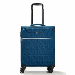 Rock Jewel 4 Wheel Cabin Suitcase - 55cm -Zime Luggage Sales Small Cabin Suitcase Jewel Blue TR 0207 BU 2 13801.1673945942