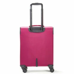 Rock Jewel 4 Wheel Cabin Suitcase - 55cm -Zime Luggage Sales Small Cabin Suitcase Jewel Pink TR 0207 PI 2 03669.1673945941