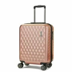 Rock Allure 4 Wheel Cabin Suitcase - 56cm -Zime Luggage Sales Small Suitcase Allure Pink TR 0192 PI Main copy 93893.1660128431
