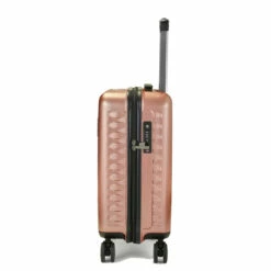 Rock Allure 4 Wheel Cabin Suitcase - 56cm -Zime Luggage Sales Small Suitcase Allure Pink TR 0192 PI Side copy 44602.1660128427