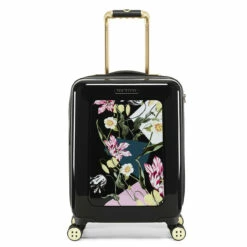Ted Baker Take Flight 4 Wheel Cabin Suitcase - 54cm -Zime Luggage Sales TBW0103 053 Take Flight Cabin Case Spliced Floral 1 97911.1678874836