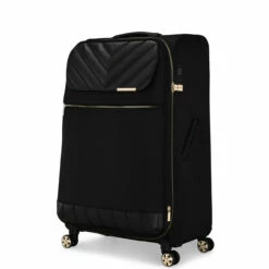 Ted Baker Albany Eco 4 Wheel Large Suitcase - 80cm 13 Ted Baker Albany Eco 4 Wheel Large Suitcase - 80cm -Zime Luggage Sales TBW7001 001 Ted Baker Albany Eco Black Large Case 2 29194.1684486028