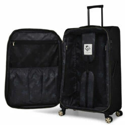 Ted Baker Albany Eco 4 Wheel Large Suitcase - 80cm 14 Ted Baker Albany Eco 4 Wheel Large Suitcase - 80cm -Zime Luggage Sales TBW7001 001 Ted Baker Albany Eco Black Large Case 3 94202.1684486028