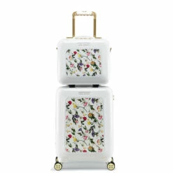 Ted Baker Take Flight 4 Wheel Cabin Suitcase - 54cm -Zime Luggage Sales TBW Ted Baker Take Flight Scattered Bouquet Luggage Grp4 1 38388.1678874834