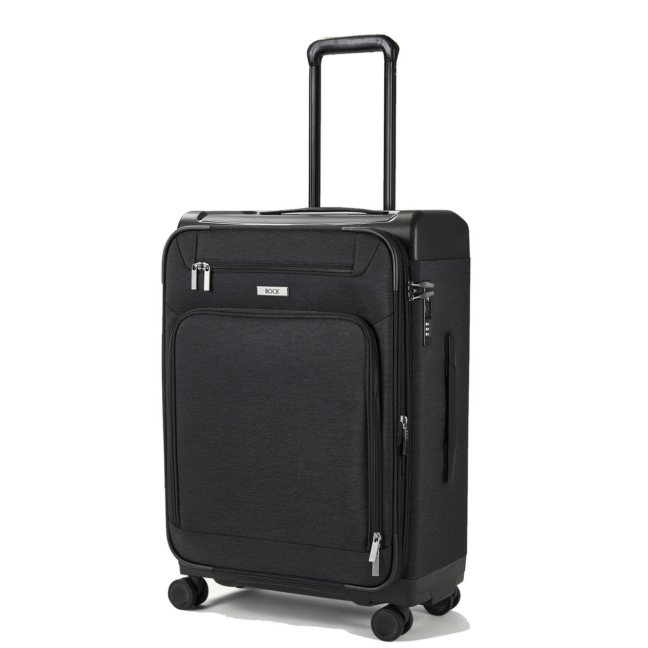 Rock Parker 4 Wheel Exp Medium Suitcase - 65cm 3 Rock Parker 4 Wheel Exp Medium Suitcase - 65cm - Image 3