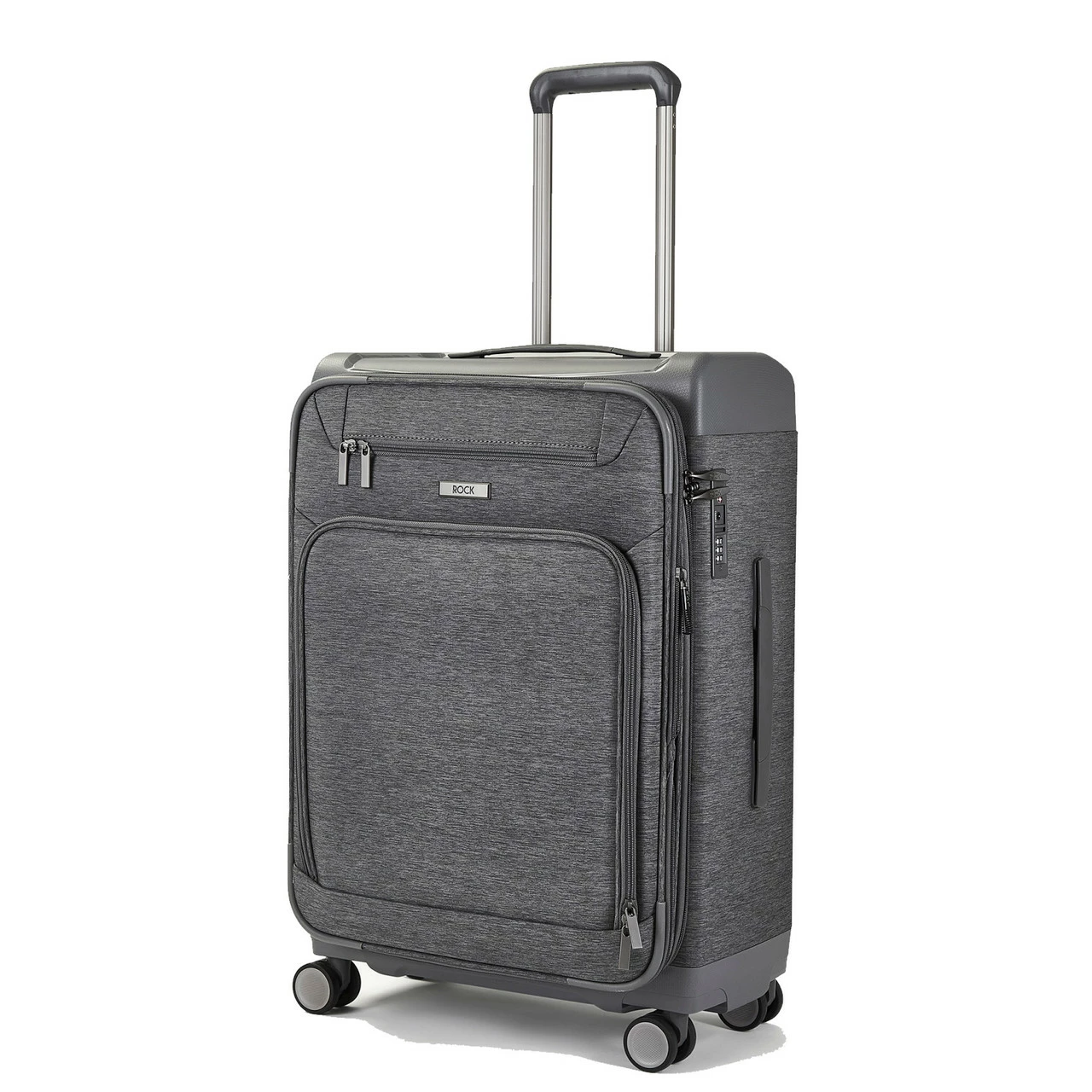 Rock Parker 4 Wheel Exp Medium Suitcase - 65cm 11 Rock Parker 4 Wheel Exp Medium Suitcase - 65cm - Image 11