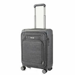 Rock Parker 4 Wheel Cabin Suitcase - 54cm 31 Rock Parker 4 Wheel Cabin Suitcase - 54cm -Zime Luggage Sales TR 0206 GR S 3 96762.1672750786