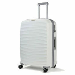 Rock Sunwave 4 Wheel Exp Medium Suitcase - 66cm -Zime Luggage Sales TR 0212 WH M 3 44252.1661266127
