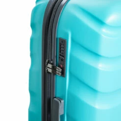 Rock Bali 4 Wheel Cabin Suitcase - 55cm -Zime Luggage Sales TR 0235 TRQ Lock 54606.1661167241