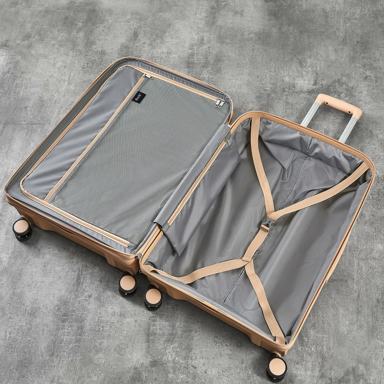 Rock Tulum 4 Wheel Exp Cabin Suitcase - 55cm 4 Rock Tulum 4 Wheel Exp Cabin Suitcase - 55cm - Image 4