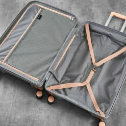 Rock Tulum 4 Wheel Exp Medium Suitcase - 66cm 38 Rock Tulum 4 Wheel Exp Medium Suitcase - 66cm -Zime Luggage Sales TR 0239 GRE Interior 20924.1660815006.1280.1280 67246.1660816927