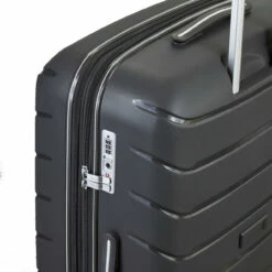 Rock Prime 4 Wheel Exp Cabin Suitcase - 56cm -Zime Luggage Sales TR 0241 CHA Lock 73465.1661161320