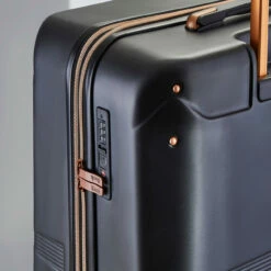 Rock Mayfair 4 Wheel Cabin Suitcase - 54cm -Zime Luggage Sales TSA Lock Mayfair Black TR 0238 24016.1686734103