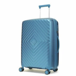 Rock Infinity 4 Wheel Expandable Medium Suitcase - 64cm -Zime Luggage Sales blue m01 copy 56218.1686822851
