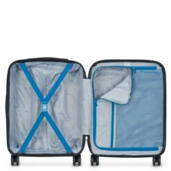 Delsey Comete + 4 Wheel Slim Cabin Suitcase - 55cm -Zime Luggage Sales delsey comete 003041803 Internal 65864.1662652669