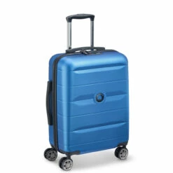 Delsey Comete + 4 Wheel Slim Cabin Suitcase - 55cm -Zime Luggage Sales delsey comete 00304180312 02 87120.1662652661