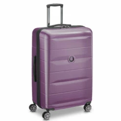 Delsey Comete + 4 Wheel Large Suitcase - 77cm -Zime Luggage Sales delsey comete 00304182108 02 71922.1662655263