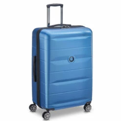 Delsey Comete + 4 Wheel Large Suitcase - 77cm -Zime Luggage Sales delsey comete 00304182112 02 79704.1662655263