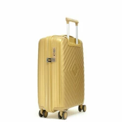 Rock Infinity 4 Wheel Cabin Suitcase - 54cm -Zime Luggage Sales goldl m 08 34484.1686819982