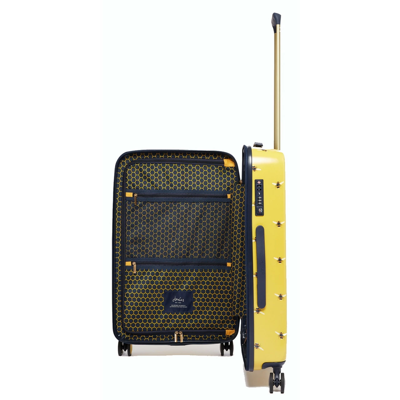 Joules Hard Side 4 Wheel Large Suitcase - 76cm 4 Joules Hard Side 4 Wheel Large Suitcase - 76cm - Image 4