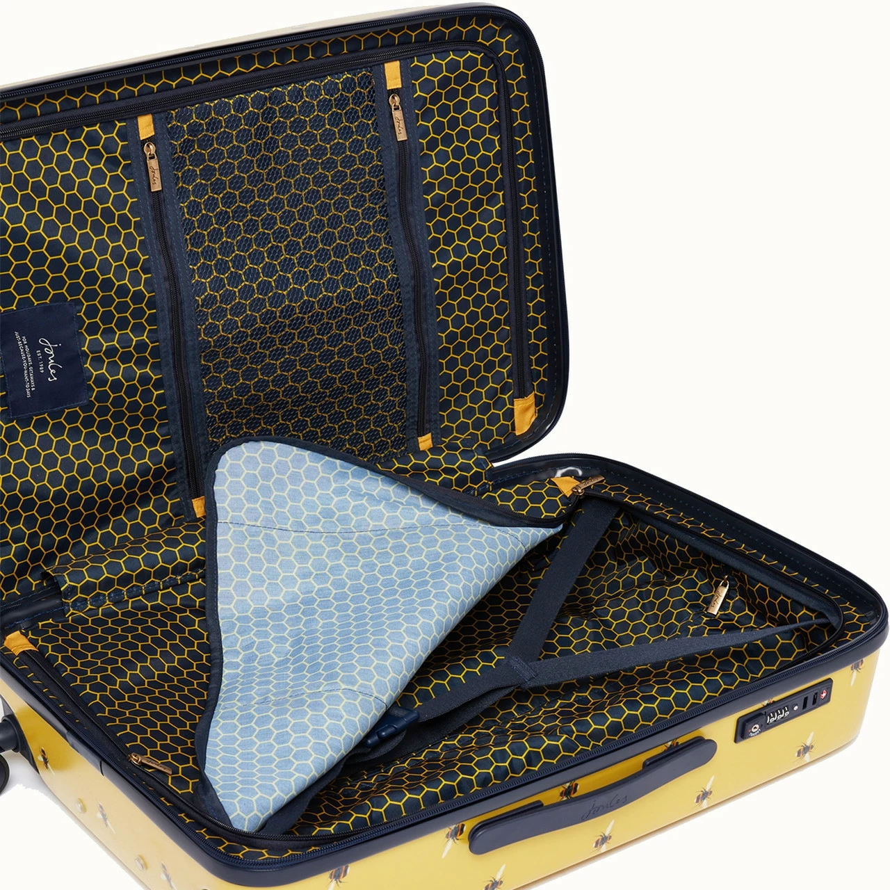 Joules Hard Side 4 Wheel Large Suitcase - 76cm 9 Joules Hard Side 4 Wheel Large Suitcase - 76cm - Image 9