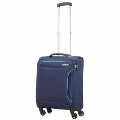 American Tourister Holiday Heat 4 Wheel Cabin Suitcase - 55cm 29 American Tourister Holiday Heat 4 Wheel Cabin Suitcase - 55cm -Zime Luggage Sales prod col 106794 1596 wheel handle full 1 79450.1665051243