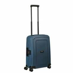 Samsonite S'Cure Eco PC 4 Wheel Cabin Suitcase - 55cm -Zime Luggage Sales prod col 128014 1598 wheel handle full 1 36075.1669114643