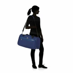 American Tourister Heat Wave Duffle Bag - 55cm -Zime Luggage Sales prod col 130671 6636 with silhouette 69047.1666711196