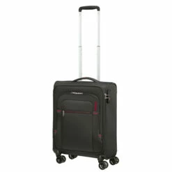 American Tourister Crosstrack 4 Wheel Cabin Suitcase - 55cm -Zime Luggage Sales prod col 133189 2645 wheel handle full 00417.1658395313