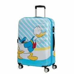 American Tourister Wavebreaker Disney 4 Wheel Medium Suitcase - 67cm -Zime Luggage Sales prod col 85670 8661 front34 91772.1678989872