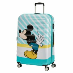 American Tourister Wavebreaker Disney 4 Wheel Large Suitcase - 77cm -Zime Luggage Sales prod col 85673 8624 front34 87392.1678990452