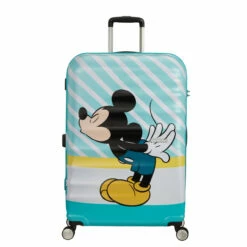 American Tourister Wavebreaker Disney 4 Wheel Large Suitcase - 77cm -Zime Luggage Sales prod col 85673 8624 front 38741.1678990451