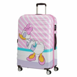 American Tourister Wavebreaker Disney 4 Wheel Large Suitcase - 77cm -Zime Luggage Sales prod col 85673 8660 front34 08296.1678990452