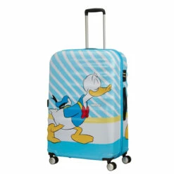 American Tourister Wavebreaker Disney 4 Wheel Large Suitcase - 77cm -Zime Luggage Sales prod col 85673 8661 wheel handle full 32061.1678990452