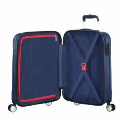 American Tourister Tracklite 4 Wheel Cabin Suitcase - 55cm -Zime Luggage Sales prod col 88742 1265 interior 1 71012.1669370033