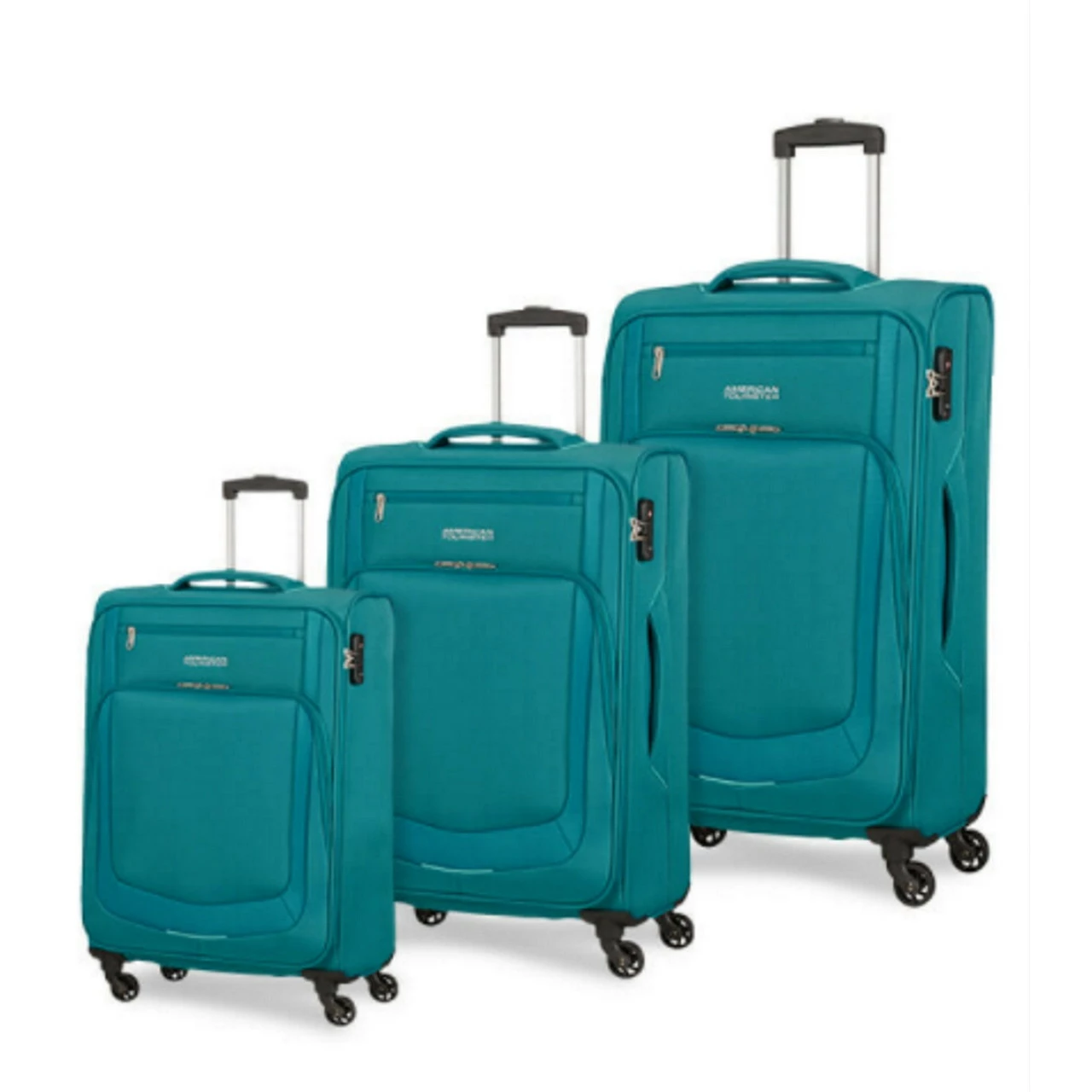 American Tourister Summer Session 3 Piece Luggage Set - 55cm, 67cm & 79cm 1 American Tourister Summer Session 3 Piece Luggage Set - 55cm, 67cm & 79cm