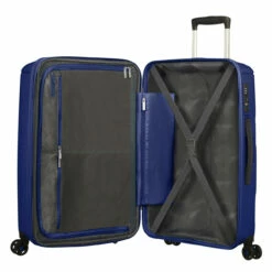 American Tourister Sunside 4 Wheel Expandable Suitcase - 77cm -Zime Luggage Sales sunside spinner exp interior 5 97717.1669142214