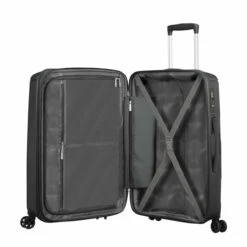 American Tourister Sunside 4 Wheel Expandable Suitcase - 77cm -Zime Luggage Sales sunside spinner interior 1 2 42137.1669142214
