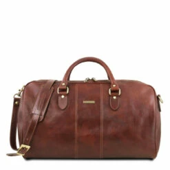 Tuscany Leather Lisbona Large Duffle - 55cm 17 Tuscany Leather Lisbona Large Duffle - 55cm -Zime Luggage Sales tl lisbon tl141657 13 60901.1659360281