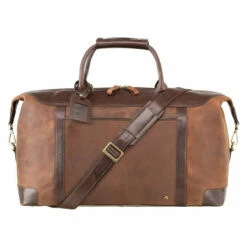 Visconti Voyager Leather Holdall Cabin Size - 55cm -Zime Luggage Sales voyager 1 63244.1682677626